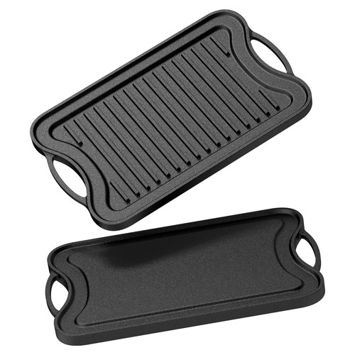Dayacoco gusseisen grillpfanne - gusseisen,