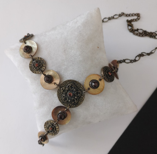 Halskette collier modeschmuck - collier,
