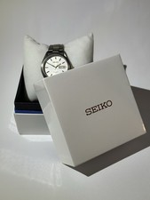 Seiko Titanium 50M silbernes Zifferblatt Herrenuhr - 7N43-0AB0