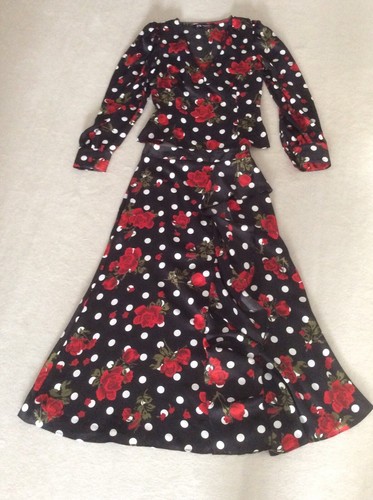 Zara kleid 2tlg bluse rock - 2tlg,