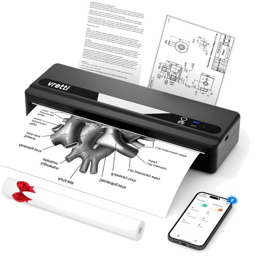 Mobiler thermodrucker - thermodrucker, a4