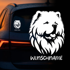 Chow Chow Hund uto Aufkleber |