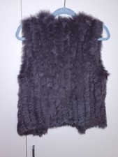 Damen WESTE Echtfell Gr.M