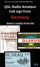 QSL Amateurfunkkarte -