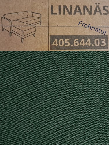 Ikea linanäs bezug 3er - linanÄs, sofa