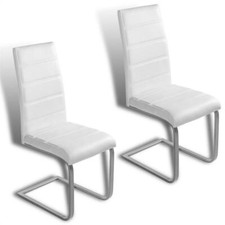 Freischwinger Esszimmerstuhl