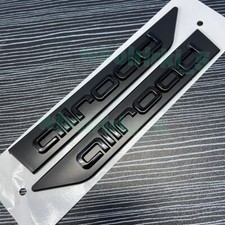 Für Audi allroad Side Embleme