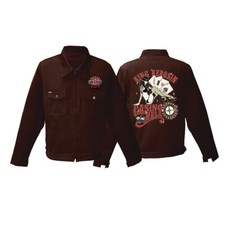 King Kerosin Workerjacke Casino Hell Pin Up Rockabilly Skull Sugar Las Vegas