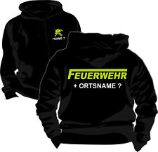 Feuerwehrjacke Kapuzenjacke Feuerwehr Jacke Logo Bekleidung Freizeit Jugend 22