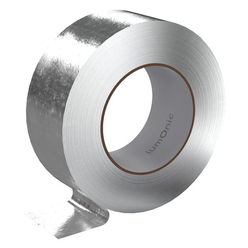 50m aluminium klebeband 50mm - aluminium,