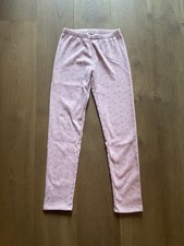 vertbaubet Thermo Leggings Rosa Mit Blümchenmuster, Mädchen 158