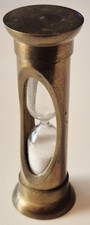 Nautische sanduhr messing - sanduhr,