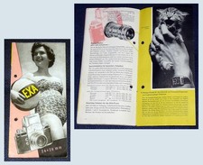 Prospekt Fotoapparat EXA –