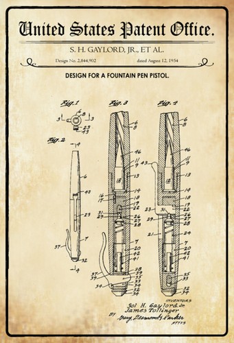 Blechschild 20x30 patent - 20x30, us