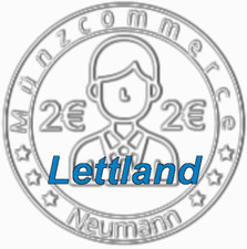 Lettland - 2 Euro Gedenkmünze 2014 & 2019 bis 2024 - unzirkuliert - aus Rolle