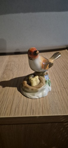 Herend porzellan vogel figur - herend,