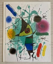 Joan Miro Orig.-Farblithographie "Der singende Fisch"