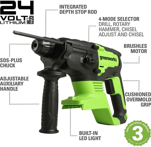 24v akku bohrhammer sds - akku,
