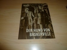 Progress Filmprogramm 68 / 64 - Der Hund von Baskerville - Programmheft 1964 60s