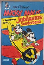 Micky Maus Jubiläumssonderband 1. Jahrgang 1951 u. Jubiläumsausgabe