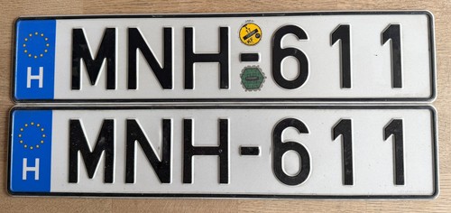 Nummernschild kennzeichen - 2,
