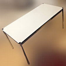 USM Haller Schreibtisch 150 x 75 cm Weiß  Büro Tisch