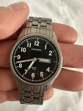 Junghans Armbanduhr All Titanium Quartz Day Date