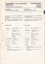 Service manual for Blaupunkt