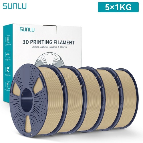 1kg sunlu 75mm pla - 5×1kg, 1.75mm