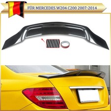 Heckspoiler Spoiler Heckflügel für Mercedes C-Klasse W204 C200 07-14 Carbon Look