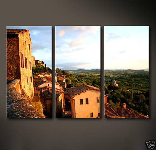 Toscana leinwand bild italien - toscana,