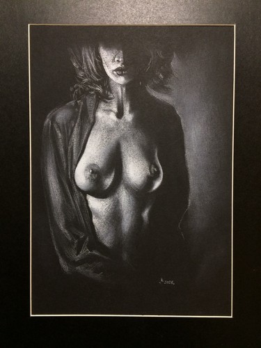 Originale aktzeichnung nude - originale,