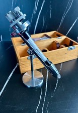 Carl Zeiss Jena, Taschen - Polarimeter, mit Küvette, Holzbox, schöner Zustand