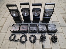  *** 4 x Eisemann Notlicht Handlampe HS 4 Ex + 5 x Ladegerät  ***