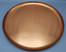 KUPFER großes rundes TABLETT