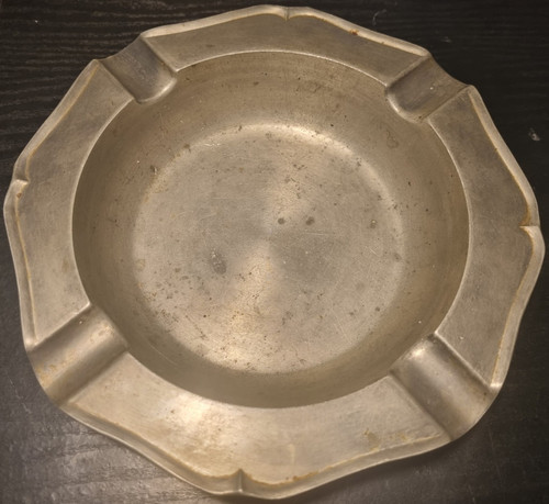 Vintage zinn aschenbecher - aschenbecher, 19