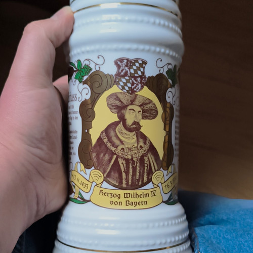 Zinn becker bierkrug steinkrug - zinn,