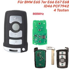 868MHz ID46 SMARTKEY Funk Schlüssel Fernbedienung Für BMW E65 7er E66 E67 E68