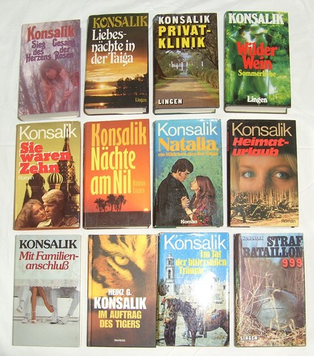 Konsalik konvolut 10 - -,