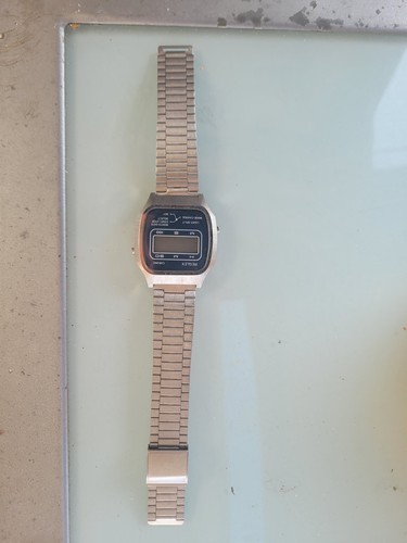 Vintage lcd uhr reglex modul - lcd,