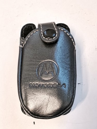 Original leder hülle - leder, motorola