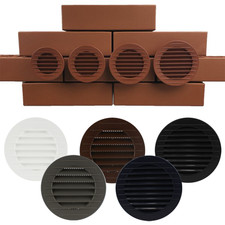 Lüftungsgitter Insektenschutz weiß grau 60 70 80 90 100 110 120 125 150 160 mm