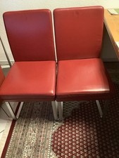 5 Esstisch Stühle Echt Leder