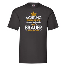 Erheben Sie sich: Brauer | Bier Brauer | Brauerei | Beruf T-Shirt Schwarz