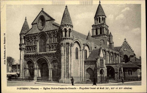 Poitiers vienne cpa 1914 18 - poitiers, ~1914-18