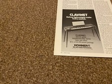 JBF61 WERBUNG 8X5 HOHNER CLAVINET KEYBOARD