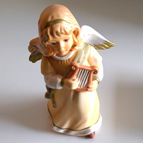 Goebel engel mit harfe - goebel,