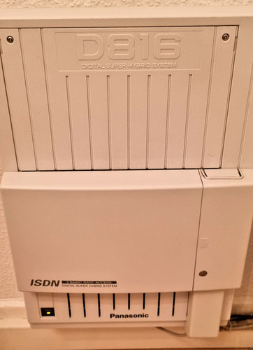 Panasonic telefonanlage d816 - panasonic,