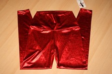 Damen Wet Look Leggings Glanz