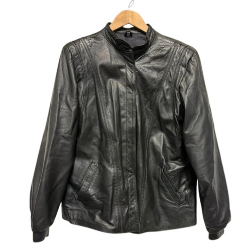 Vintage 70er 80er lederjacke - vintage, m